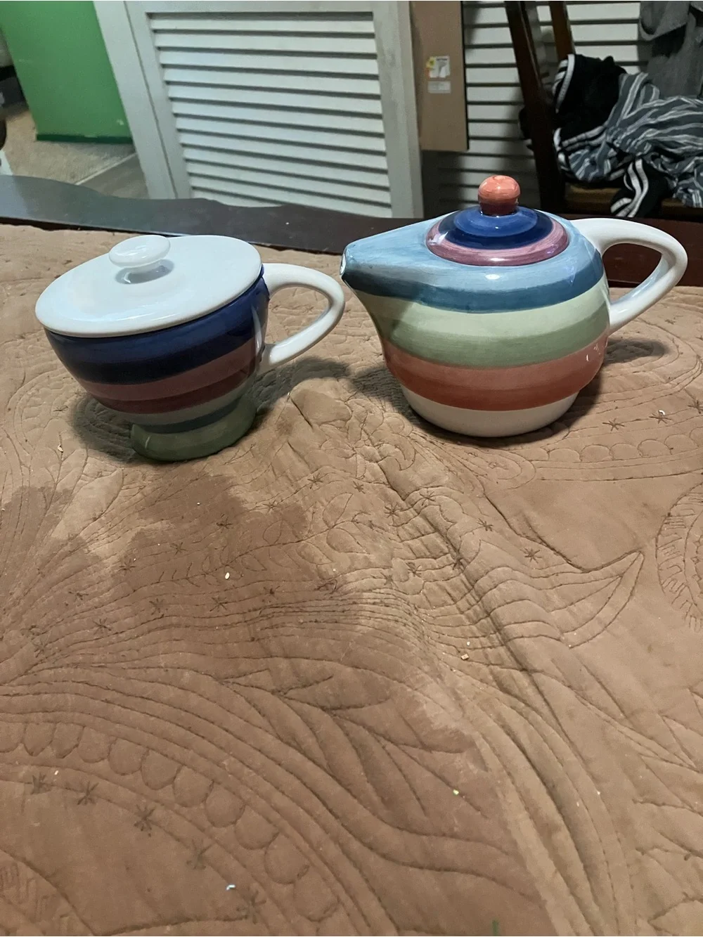Vintage Colormate Rotunda Hand Painted Collection